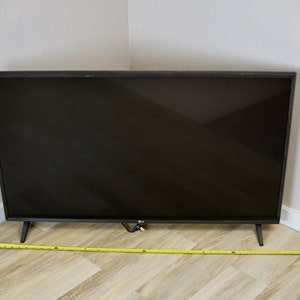 Corner TV Stand – Wood Media Console Table – Handmade with Hairpin Legs bild 7