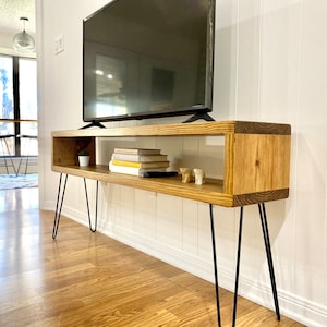 Tv Table / Media Table / Tv Stand hand-made in Austin, Texas!