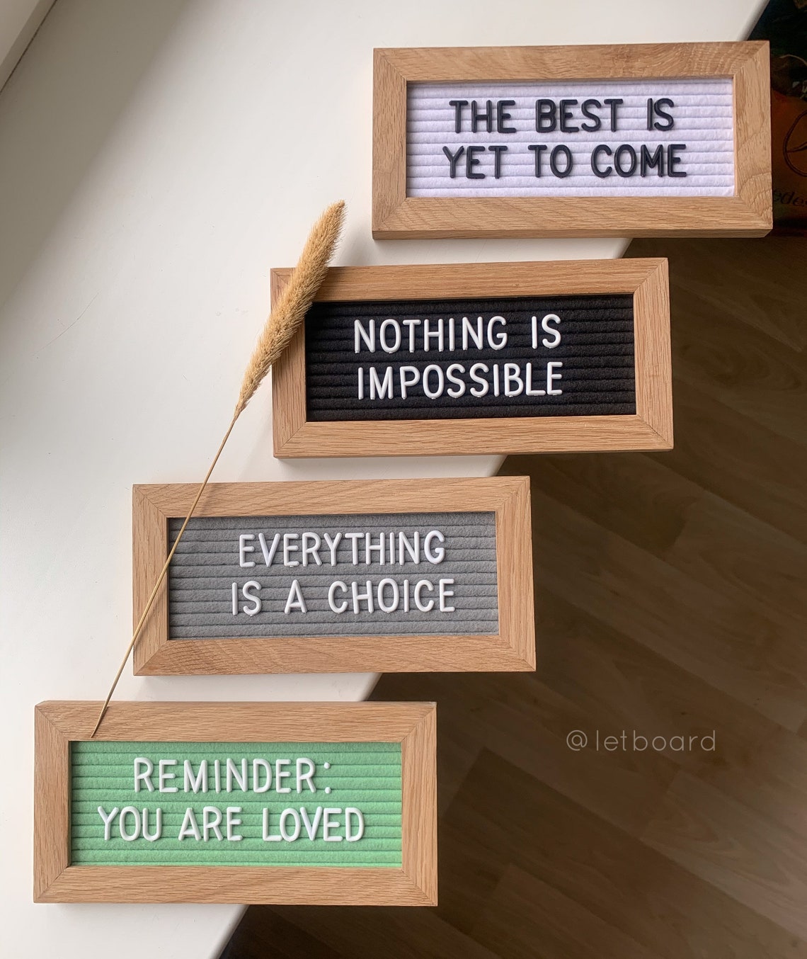 Mini Felt Letter Board Small Letter Board Announcement Etsy