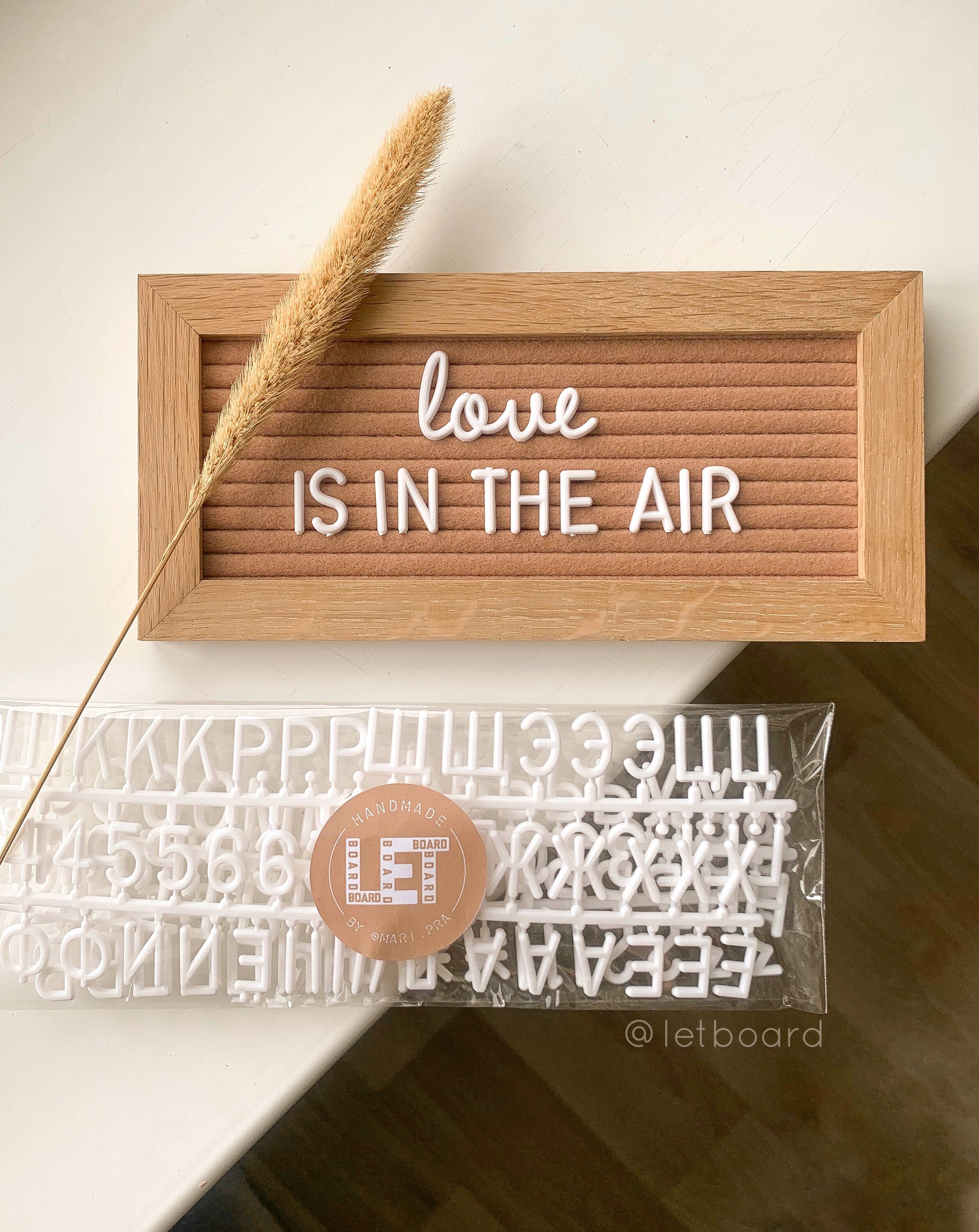 Mini Felt Letter Board Small Letter Board Announcement Etsy