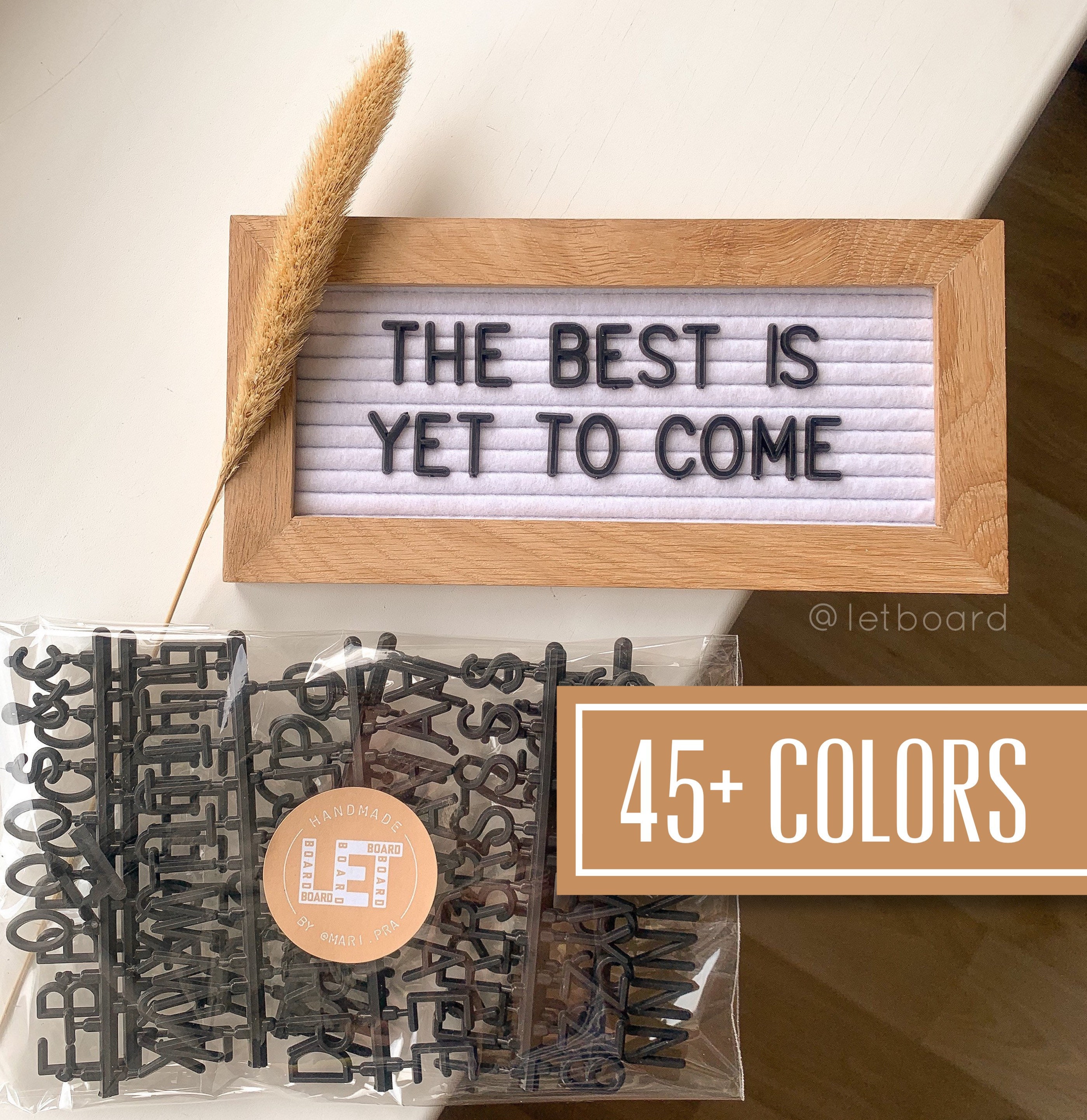 Mini Felt Letter Board Small Letter Board Announcement Etsy