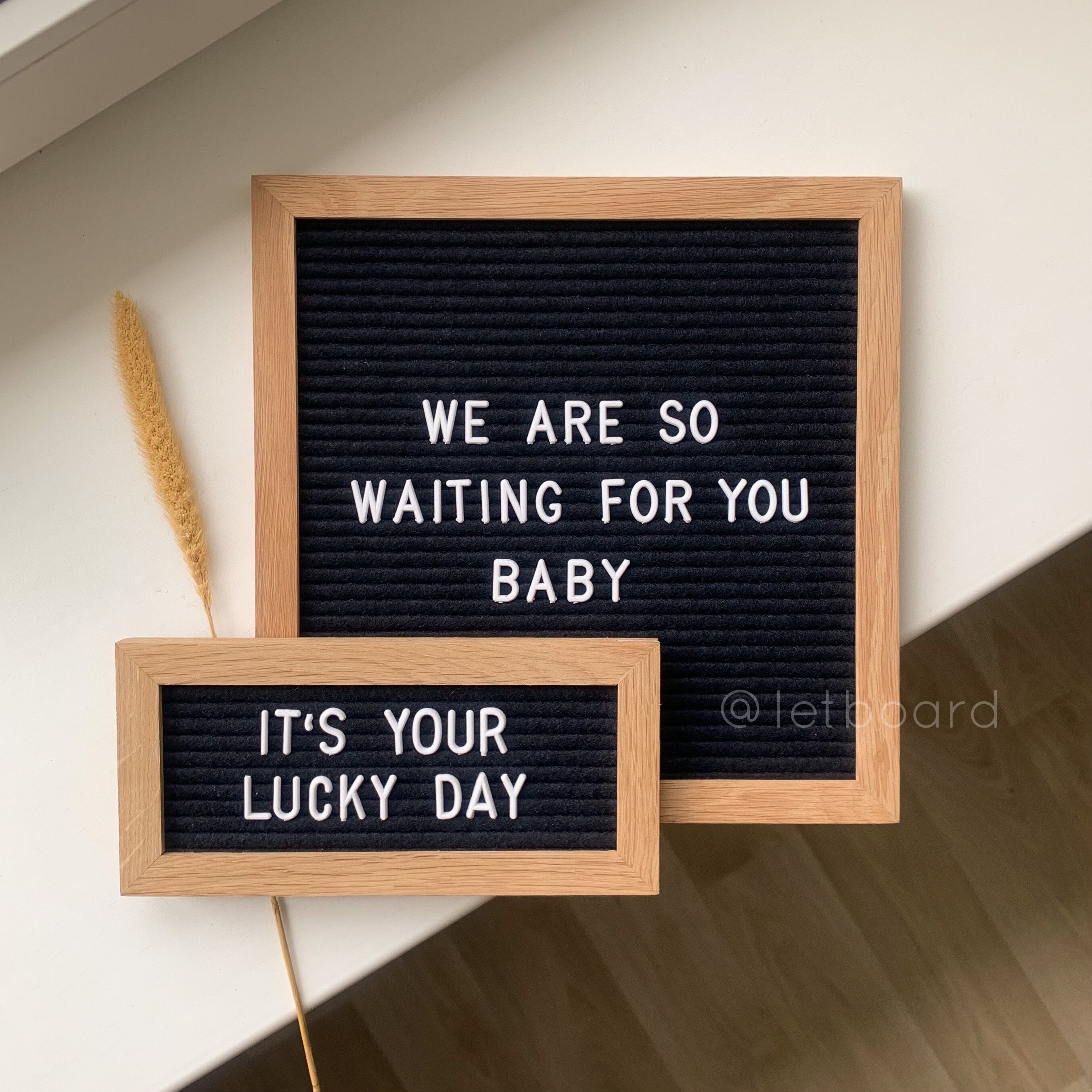 Mini felt letter board small letter board announcement Etsy