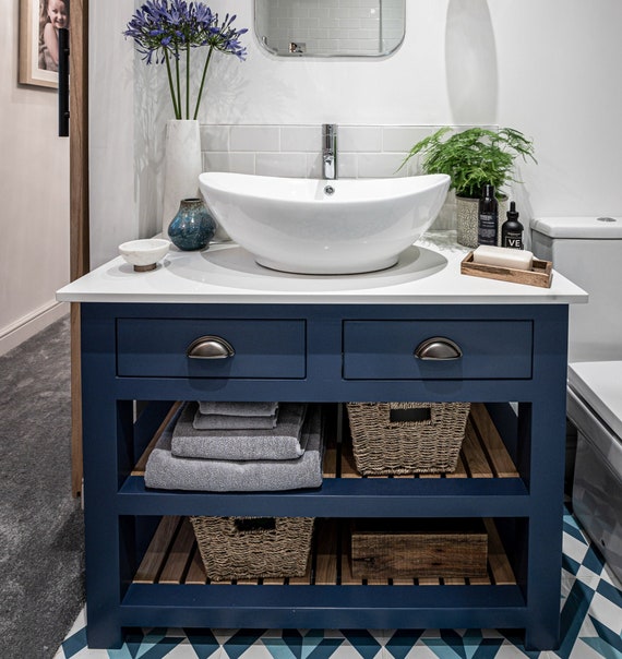 Shelf Bathroom Sink Unit Everything Bathroom