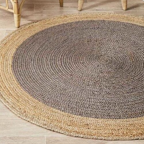 Indian Hand Woven Round Rug Round Yoga Mat Bohemian Round Rug Etsy