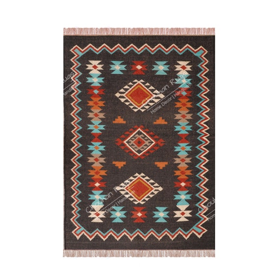 ヴィンテージジュートキリムラグ