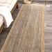 Custom Size Handmade Jute Runner/Indian Hand Braided Floor Rug/Natural Jute Rug/Eco Jute Runner/Indian Handmade Handwoven Rugs/Warm Rugs 
