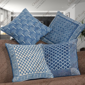 4 Set Printed Cotton Vintage Kilim Pillow, Home Decor,Handwoven Turkish Pillow,Moroccan Pillow,Decorative Throw Pillow, Kilim Cushion Cover