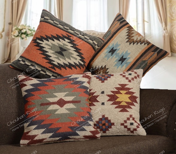 Antique kilim pillows discount
