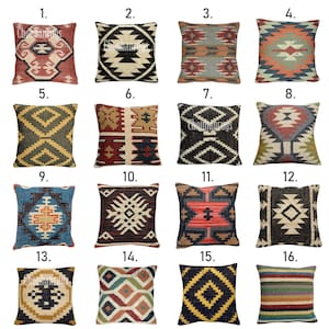 Cushion Covers For Sofa Decor Indian Handwoven Jute Cushion Cover 18x18 Decorative Square Pillow Cases Hand loomed Indian Pillows Covers