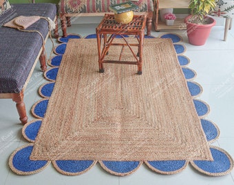 Jute Scalloped Rugs