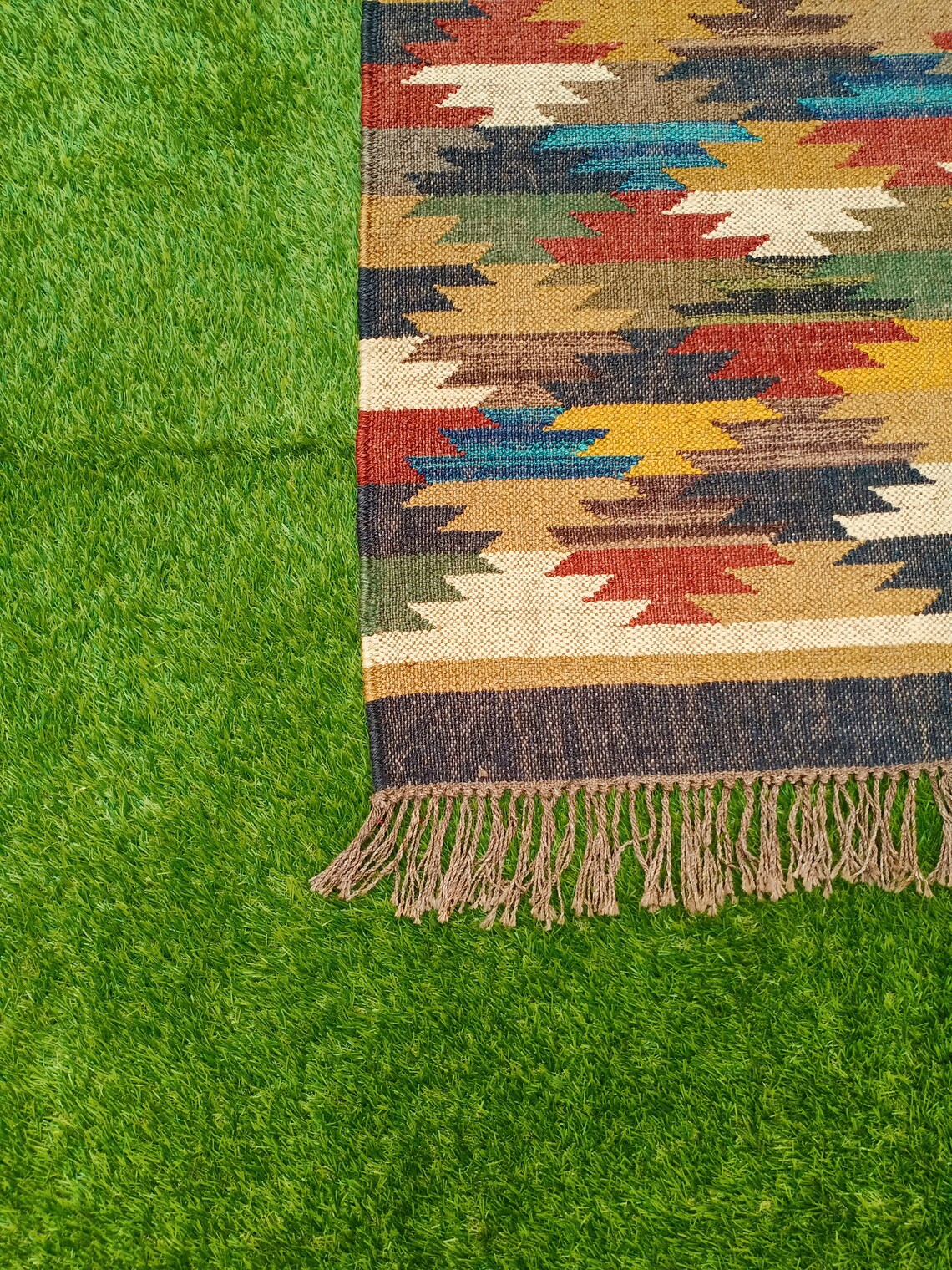 handmade jute carpet