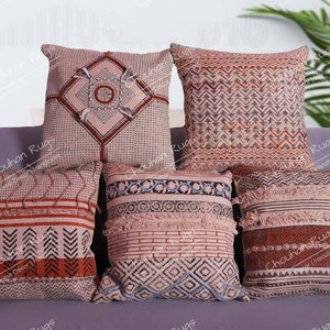 Vintage Boho Decor Throw Pillow Covers Bohemian Ethnic Style - Temu