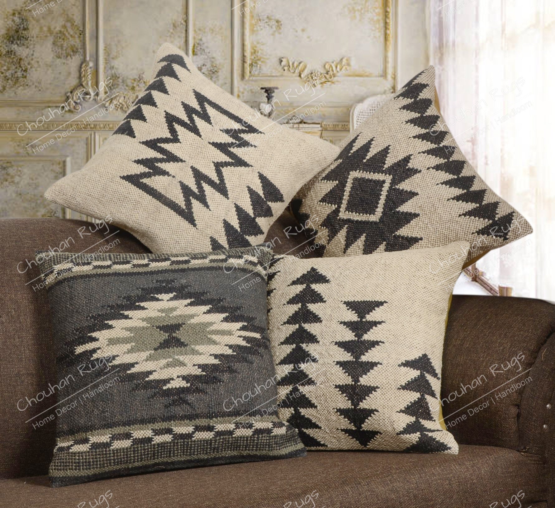 Accent pillow case baby burlap rug sale