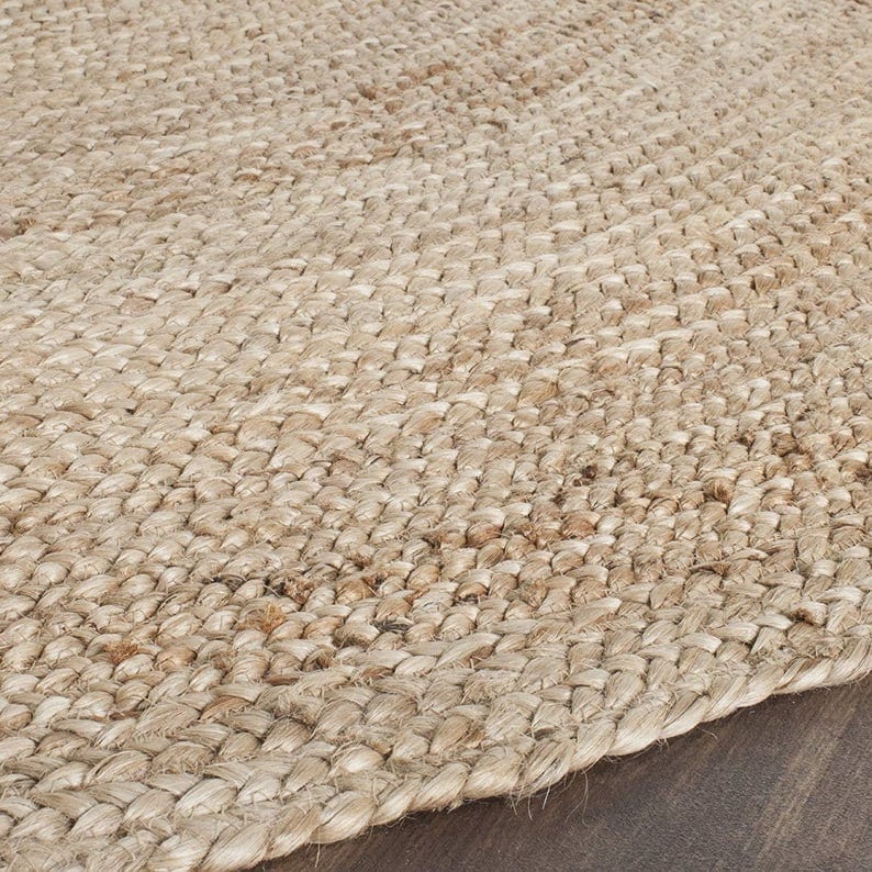 3x5,4x6,6x9,8x10,9x12,10x14 Ft.Indian Jute Oval Rug Natural Jute Rug Door MatHome Decor RugMeditation braided rughemp round rugrag rug