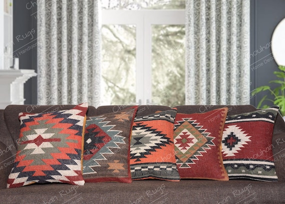 Moroccan top kilim pillows