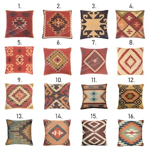 Indian Handwoven Jute Cushion Cover Free Shipping 18x18 Decorative Jute Pillow Cases Hand loomed Indian Pillows Covers Custom Cushion Covers
