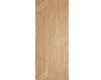 Natürlicher Juteteppich - Boho Juteteppich, Juteteppich, Teppichläufer, Geflochtener Teppich aus Naturfaser, Juteteppich, Teppich in Sondergrößen