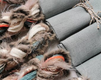 Yarn and Fabric Bundle 'Hedgehog & Turquoise'