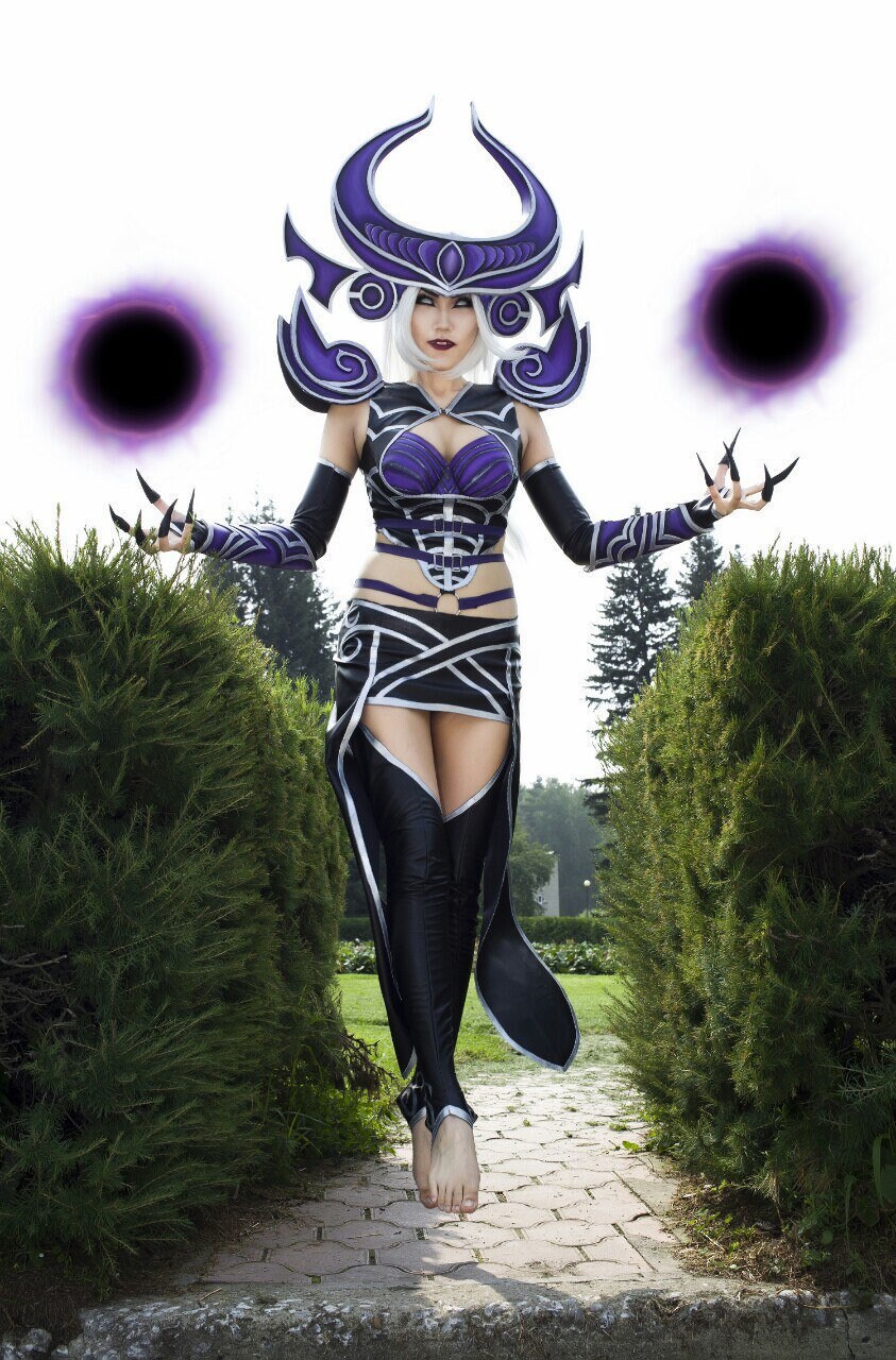 Full Syndra Cosplay Costume From League Of Legends Riot Games Etsy