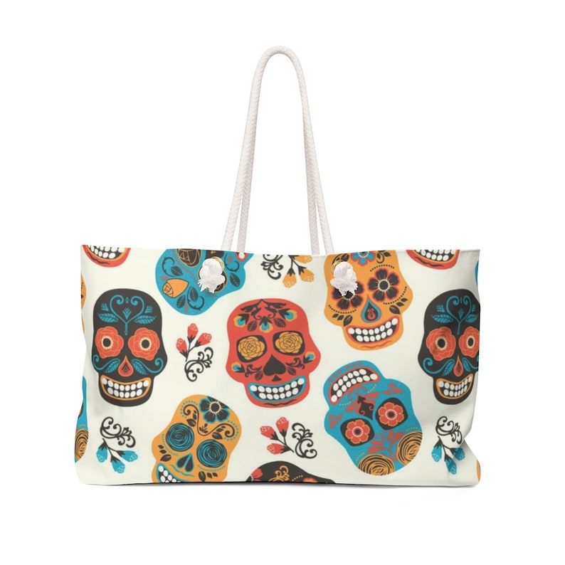 Sugar Skull Weekender Bag