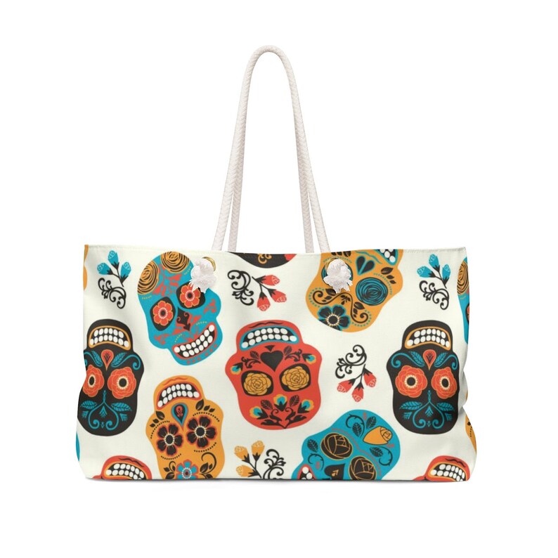 Sugar Skull Weekender Bag