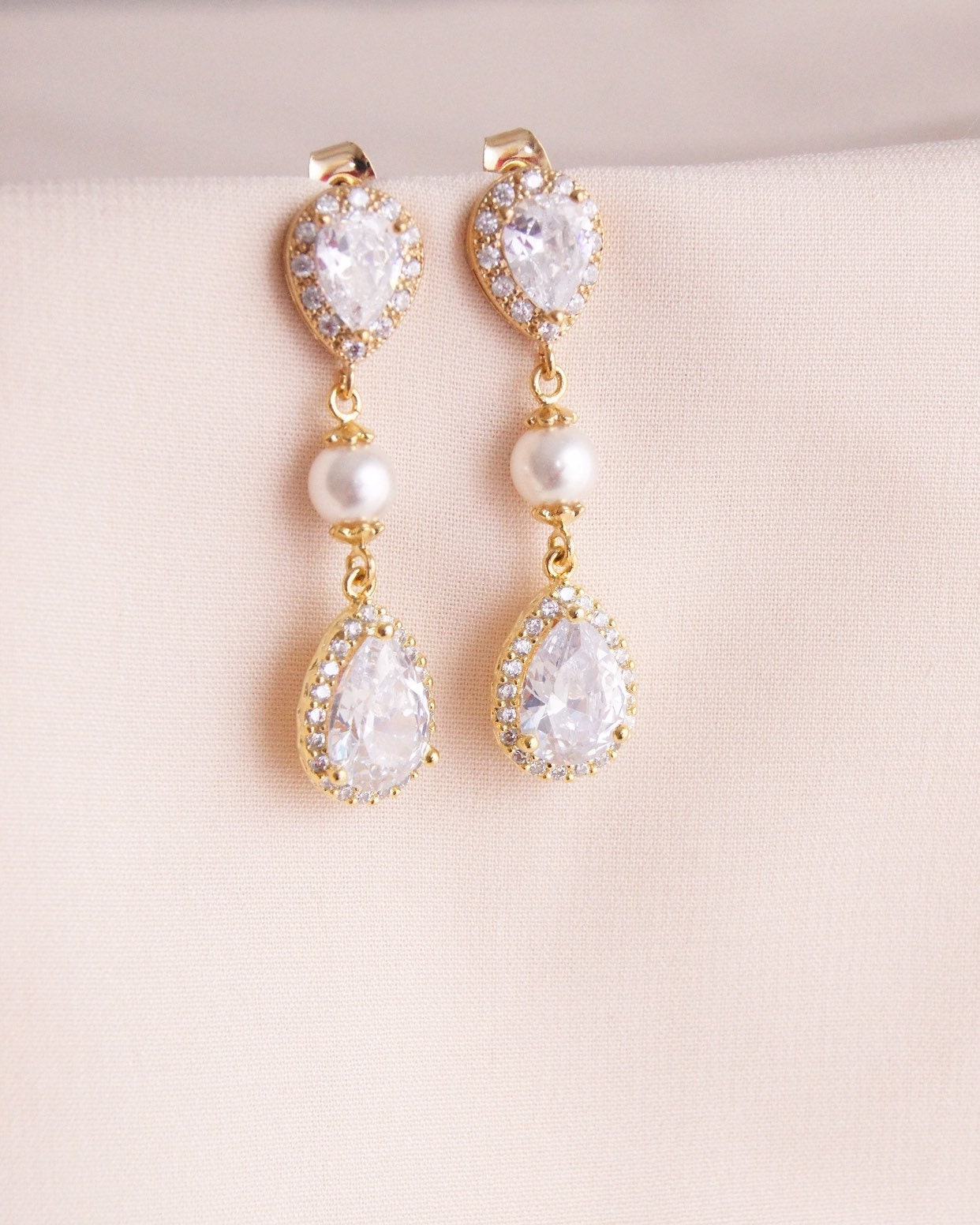 brautschmuck ohrringe