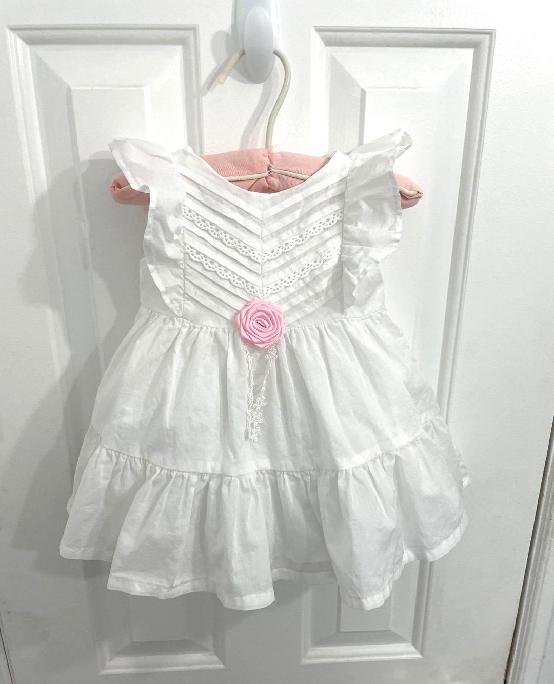 Ceremonial Ankle Length Dress 090036 White - 6 Years Only main image 1