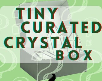 Curated Crystal Box | Intuitively Selected Healing Crystals | Ethically Sourced Collection
