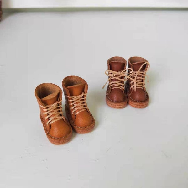 Leather Doll Boots for Blythe Dolls