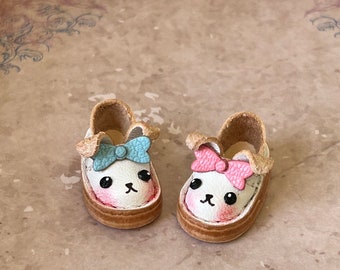 Neo Blythe bunny-Themed Shoes