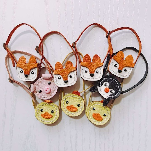 Bolsos con temática de animales para muñecas OB11 y Middie Blythe