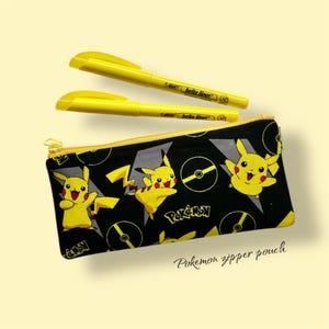 Cartoon zipper pouch, pencil pouch, makeup bag,Card Holder Coin Purse