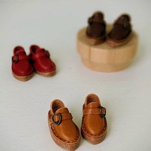Leather Doll shoes for Blythe Dolls