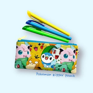 Cartoon zipper pouch, pencil pouch, makeup bag,Card Holder Coin Purse