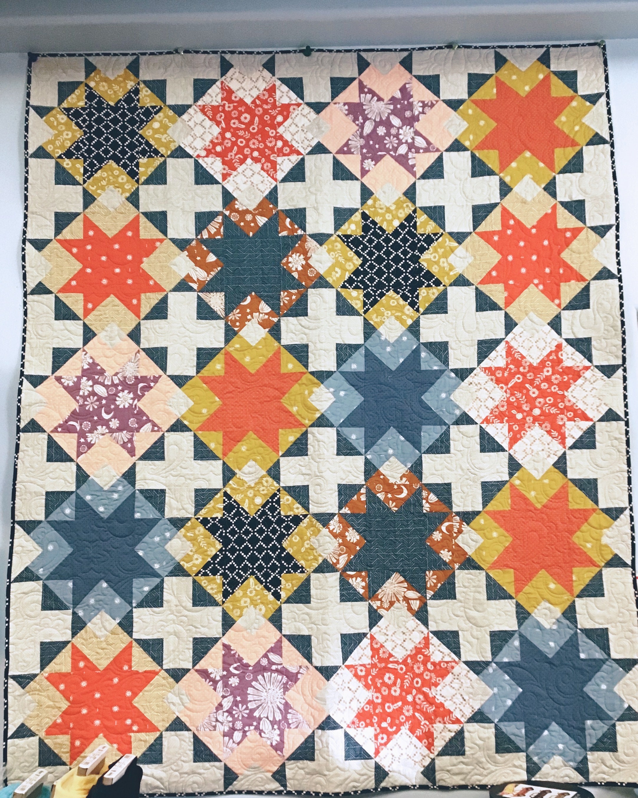 Maggie Quilt Kit Fabric to complete lap size quilt featuring Etsy