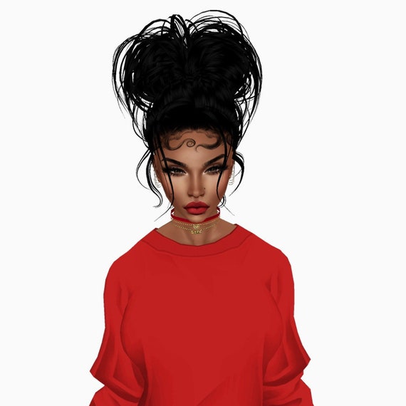 Baby Hair 6 Mesh Included Imvu Instant Download Etsy