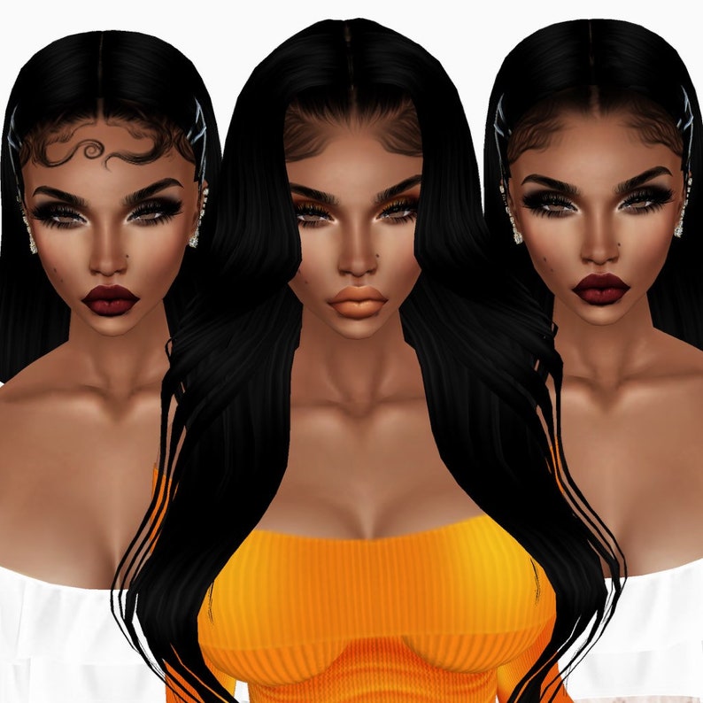 Baby Hair Pack 3 Mesh Included IMVU Instant Download - Etsy