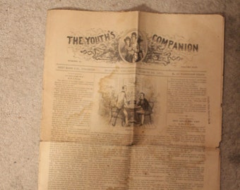 1971 The Youth's Companion Magazine - Thursday March 23rd, 1871