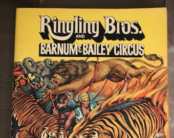 1971 Ringling Bros and Barnum Bailey Circus Program - 101st Edition - The Greatest Show on Earth