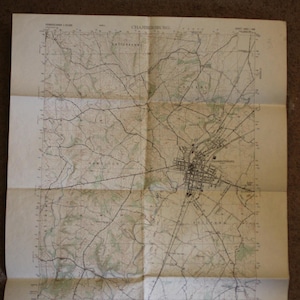 1949 US Army Topographische Karte von Chambrson, Franklin County, Pennslvania - Blatt 5463 I NW