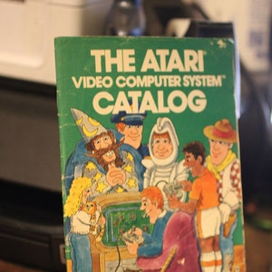 1981 Atari Video Computer System Catalog: 43 Game Program Cartridges - Atari 2600 Catalog