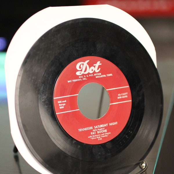 Pat Bone - 1955 Dot 45 RPM Record Ain't That a Shame + Tennessee Saturday Night - 45-15377