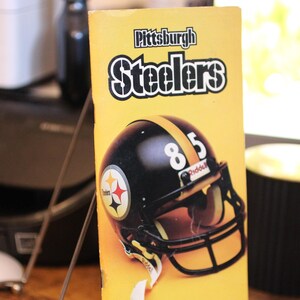 1985 Pittsburgh Steelers Media Guide