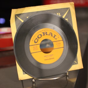 Teresa Brewer-1957 Coral 45 RPM record lege armen + de Ricky-Tick lied-9-61805