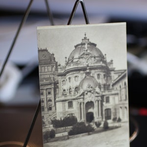 Antique KGL Theaters and New Foyer, Wiesbaden - Carte postale allemande - Inutilisé