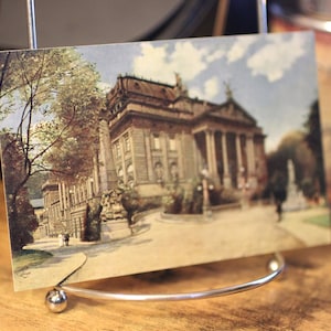 Antique Das Konigl Theater, Wiesbaden - Carte postale allemande - Inutilisé