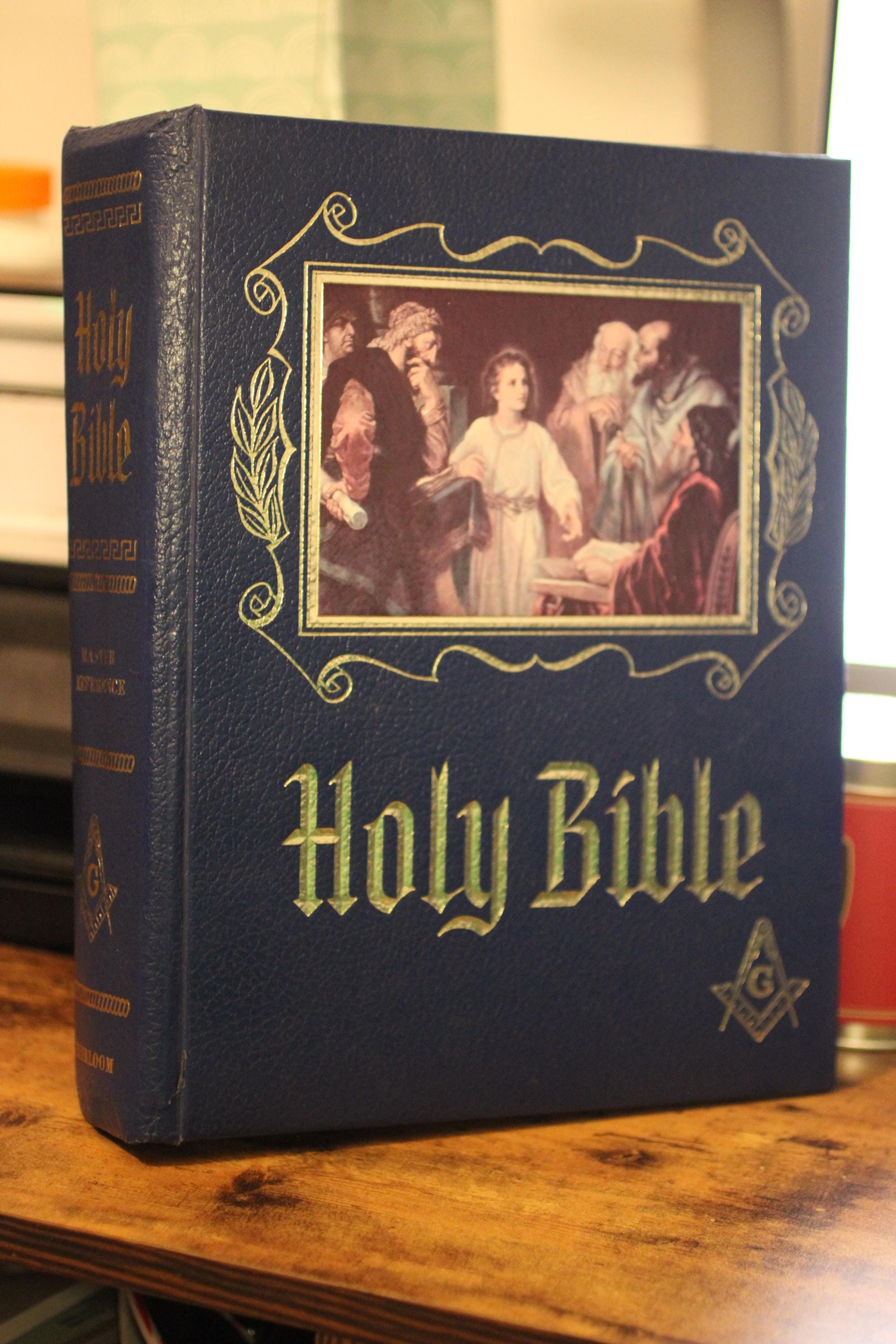 70s the Holy Bible - Etsy