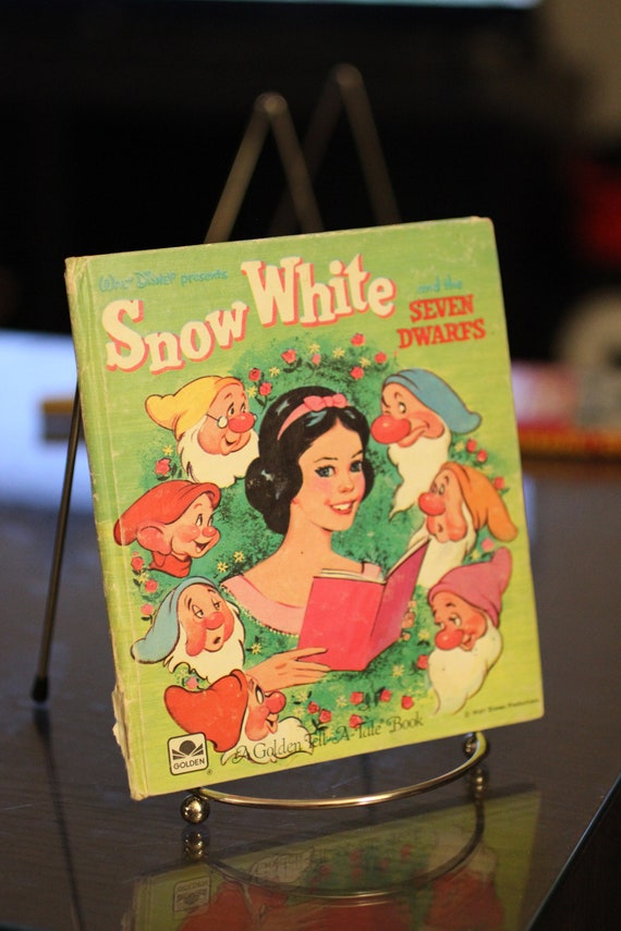 1957年 白雪姫と七人の小人 - 黄金の語り本 - Etsy 日本