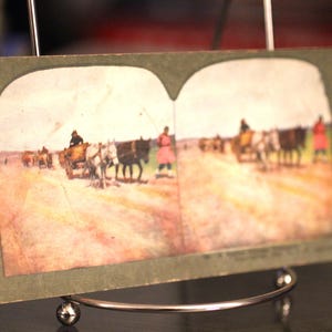 1905 Native Chinese Transport - Russo-Japanese War T.W. Ingersoll Stereoscope Card