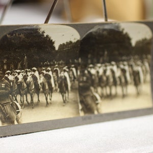 Antieke Franse Koloniale (Marokko) Golgotha in Parijs - Keystone View Company Stereoscope Viewer Card - Antieke Militaire Foto